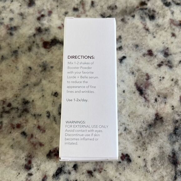Lorde + Belle Wrinkle‎ Reducing Booster 3G/0.10oz New In Box - Picture 3 of 5